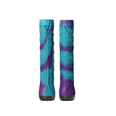 Envy Scooter Grips - Purple/Teal