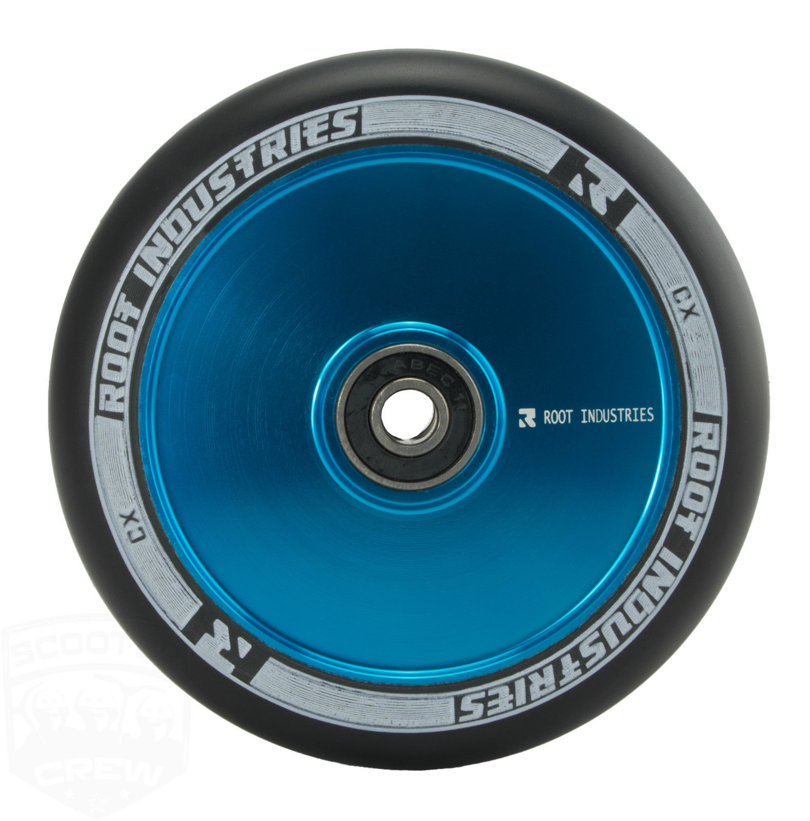 Root Industries Air 110mm Sky Blue Scooter Wheels Free Axle Bearing