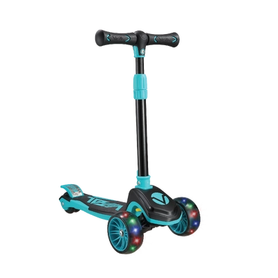 Product image thumbnail for Vital TYKE 3 Wheel LED Light Scooter - Teal