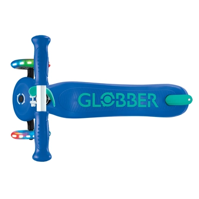 Product image thumbnail for Globber Primo Plus Lights - Navy Blue/Emerald Green