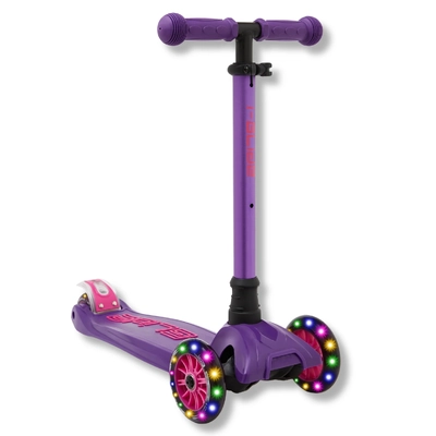 Product image thumbnail for i-Glide 3 Wheel Scooter LED Wheels - Purple Pink