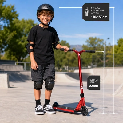 Product image thumbnail for Root Industries Type R Pro Scooter - Liquid Red