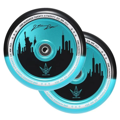 Product thumbnail for Envy 120mm Hollowcore John Reyes Teal + Black Grips Pack