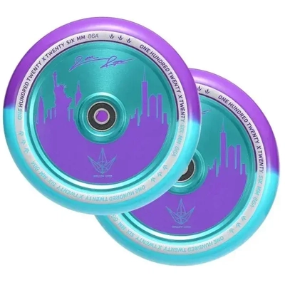 Product thumbnail for Envy 120mm Hollowcore John Reyes Purple + Black Grips Pack