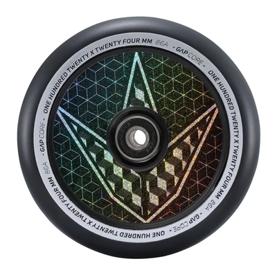 Product image thumbnail for Envy HollowCore Hologram 120mm Black Geo Wheels
