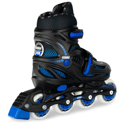 Product thumbnail for Crazy Skates 148 Adjustable Inline Skates - Black Small j11-1