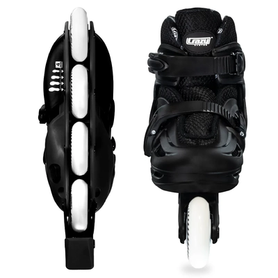 Product image thumbnail for Crazy Skates Blade Adjustable Inline Skates - Black Small
