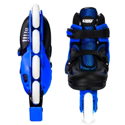 Product image thumbnail for Crazy Skates Blade Adjustable Inline Skates - Blue Small