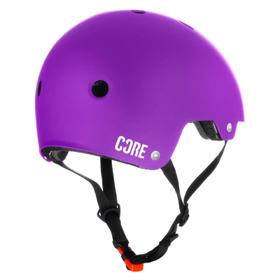 Product thumbnail for Core Action Sports Certified Helmet Purple - S/M