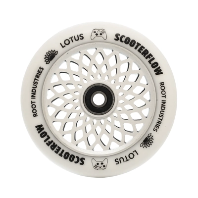 Product image thumbnail for Root Industries x Scooterflow Lotus 110mm White Black