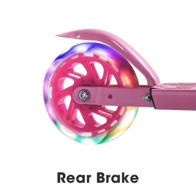 Product thumbnail for Kids LED Folding Scooter - Pink
