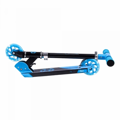 Product image thumbnail for CORE Kids Foldy Scooter - Blue with LED wheels