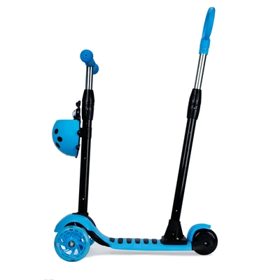 Product thumbnail for 3 Wheel MULTI Scooter with LED Light Wheels - Blue Beetle