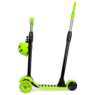 Product thumbnail for 3 Wheel MULTI Scooter with LED Light Wheels - Green Grasshopper