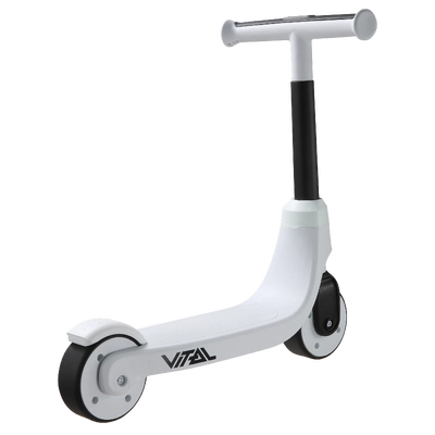 Product image thumbnail for Vital First 2 Wheel Scooter - White Black