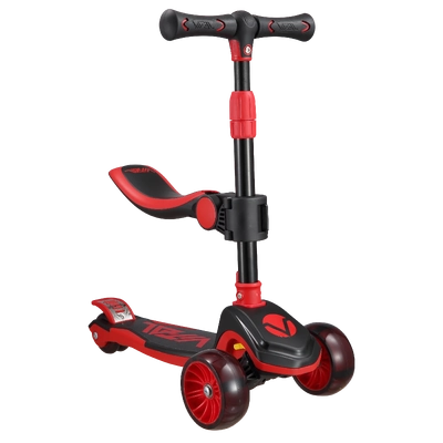 Product image thumbnail for Vital TYKE 3 Wheel LED Light Scooter - Red