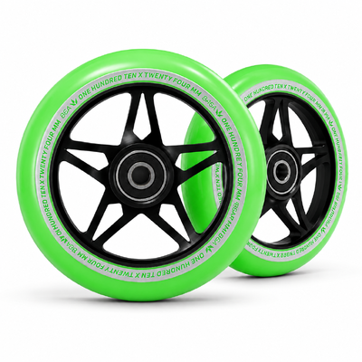 Product image thumbnail for Envy S3 110mm Green Wheel & Grip Pack