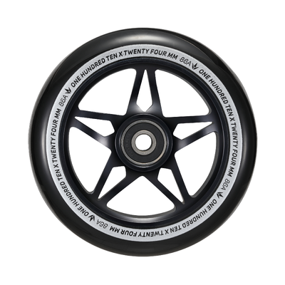 Product image thumbnail for Envy S3 110mm Wheels - Black/Black