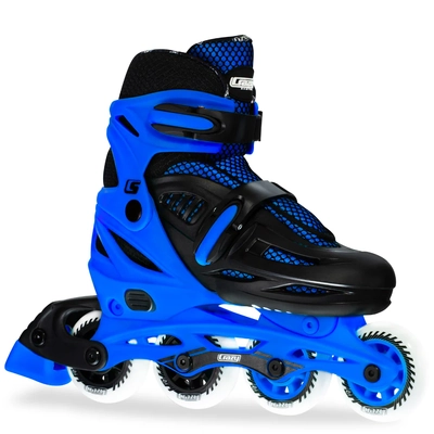 Product image thumbnail for Crazy Skates Blade Adjustable Inline Skates - Blue Pink