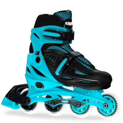 Product image thumbnail for Crazy Skates Blade Adjustable Inline Skates - Teal Small