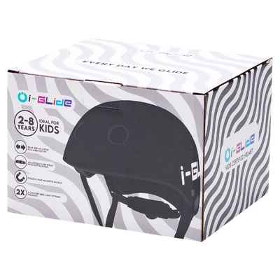 Product thumbnail for i-Glide Premium Certified Helmet Black