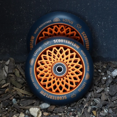 Product image thumbnail for Root Industries x Scooterflow Lotus 110mm Blue Orange