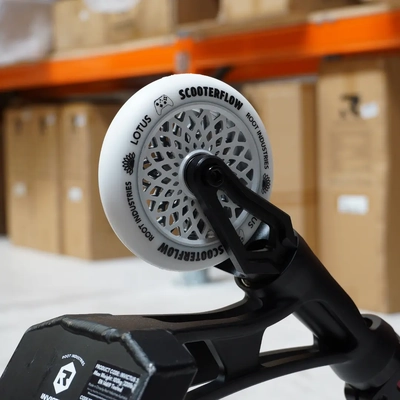 Product image thumbnail for Root Industries x Scooterflow Lotus 110mm White Black