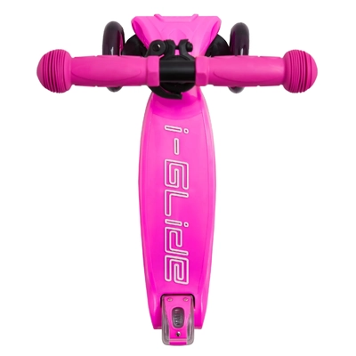 Product image thumbnail for i-Glide 3 Wheel Scooter with Ribbons - Hot Pink