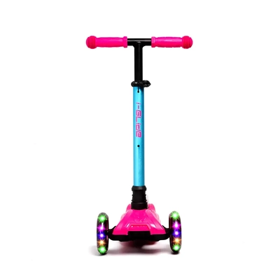 Product thumbnail for i-Glide 3 Wheel Scooter with Ribbons - Pink Aqua
