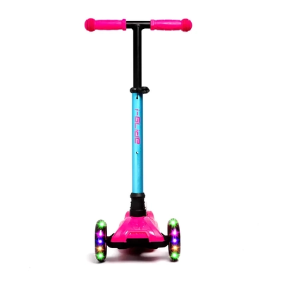 Product thumbnail for i-Glide 3 Wheel Scooter with Unicorn Head - Pink Aqua