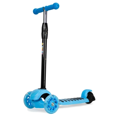 Product thumbnail for 3 Wheel MULTI Scooter with LED Light Wheels - Blue Beetle