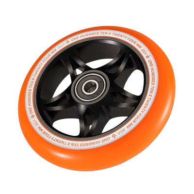 Product image thumbnail for Envy S3 110mm Wheels - Black/Orange