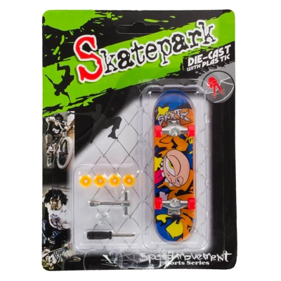 Product thumbnail for Skatepark Single Fingerboard - Assorted