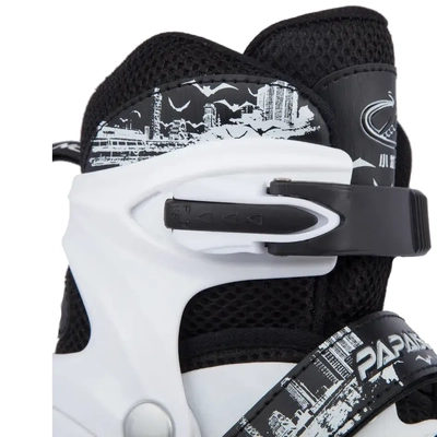 Product image thumbnail for Papaison 2 in 1 LED Inline Roller Skate Combo - Medium 21.4cm-24cm