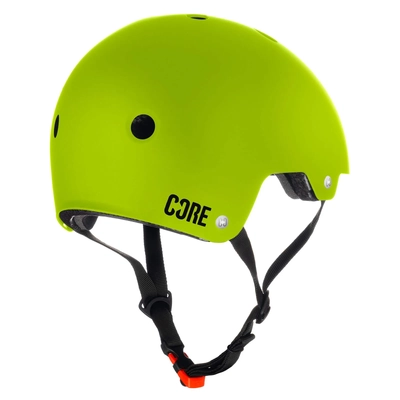 Product image thumbnail for Core Action Sports Certified Helmet Neon Green - XS/S