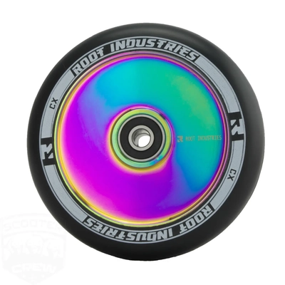 Product image thumbnail for Root Industries AIR 120mm NeoChrome Wheels + Black Grips Pack