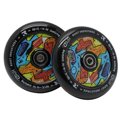 Product thumbnail for ROOT X KOTA 110mm Air Wheels - Black