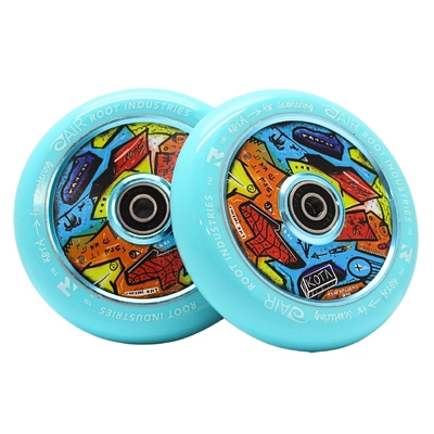 Product thumbnail for ROOT X KOTA 110mm Air Wheels - Blue
