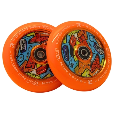 Product thumbnail for ROOT X KOTA 110mm Air Wheels - Orange