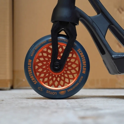 Product image thumbnail for Root Industries x Scooterflow Lotus 110mm Blue Orange