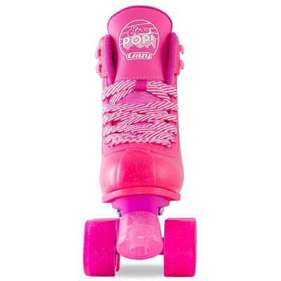 Product image thumbnail for Crazy Skates Soda Pop Adjustable Roller Skates - Strawberry Slide Small