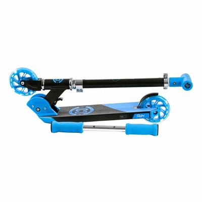 Product image thumbnail for CORE Kids Foldy Scooter - Blue with LED wheels