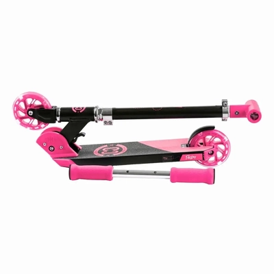 Product image thumbnail for CORE Kids Foldy Scooter - Pink with LED wheels