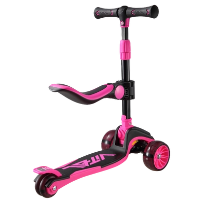 Product image thumbnail for Vital TYKE 3 Wheel LED Light Scooter - Pink