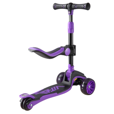Product image thumbnail for Vital TYKE 3 Wheel LED Light Scooter - Purple
