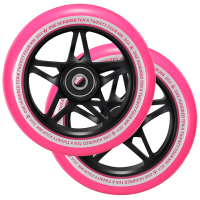 Product image thumbnail for Envy S3 110mm Wheels - Black/Pink