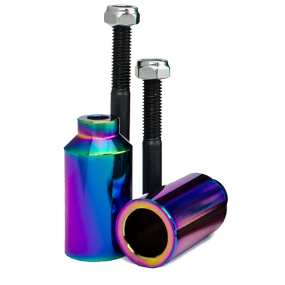Product thumbnail for Mint Rolls 110mm Wheels Grips Pegs Tape Pack Oil Slick/Arctic