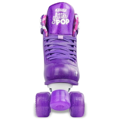 Product image thumbnail for Crazy Skates Glitter Pop Adjustable Roller Skates - Purple - Small j12-2