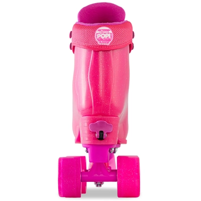 Product image thumbnail for Crazy Skates Soda Pop Adjustable Roller Skates - Strawberry Slide Small