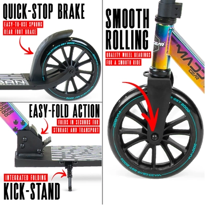 Product image thumbnail for Madd Gear Urban Renegade Scooter NeoChrome